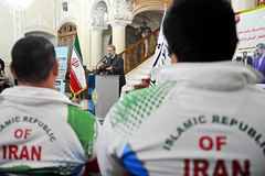 مراسم تجلیل از قهرمانان و مدال آوران رقابتهای پارالمپیک با حضور رییس مجلس شورای اسلامی